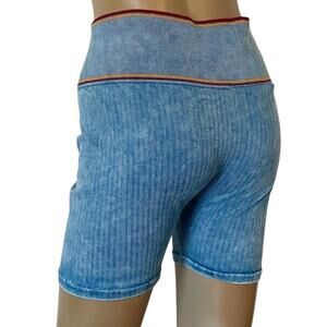 Free People Movement M/L ribbed active boy shorts SH 2052